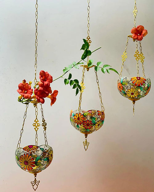 لوستر شمعی تک شاخه