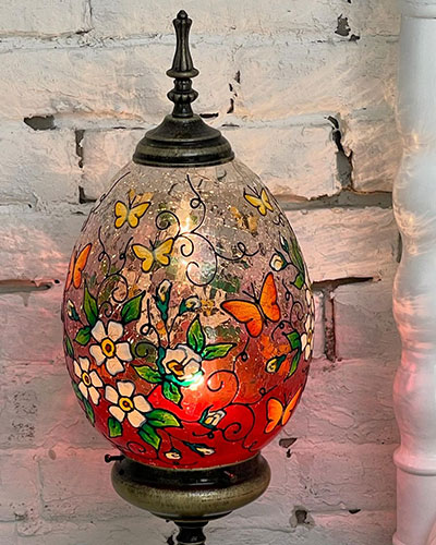 چراغ آباژور ایستاده سنتی