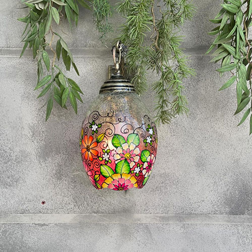 چراغ دیواری دکوراتیو برای حیاط