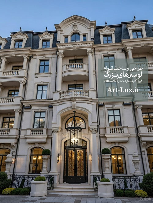 لوستر ورودی اپارتمان