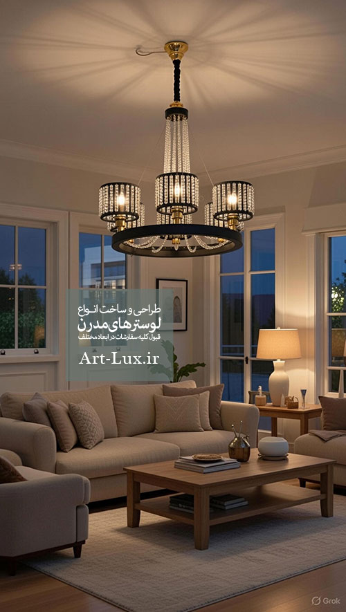 لوستر مدرن 2026 جدید لوستر مدرن 2026 جدید