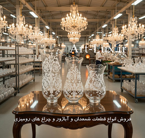 قطعات شمعدان و اباژور