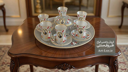 سرویس چایخوری سنتی مات سرویس چایخوری سنتی مات