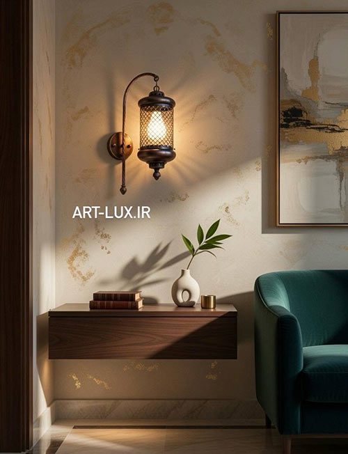 دیوارکوب مراکشی عصایی دیوارکوب مراکشی عصایی