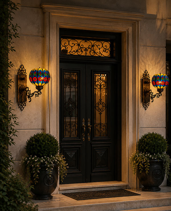 دیوارکوب برای حیاط دیوارکوب برای حیاط
