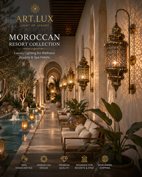 Luxury Moroccan handmade wall sconce ART.LUX lighting