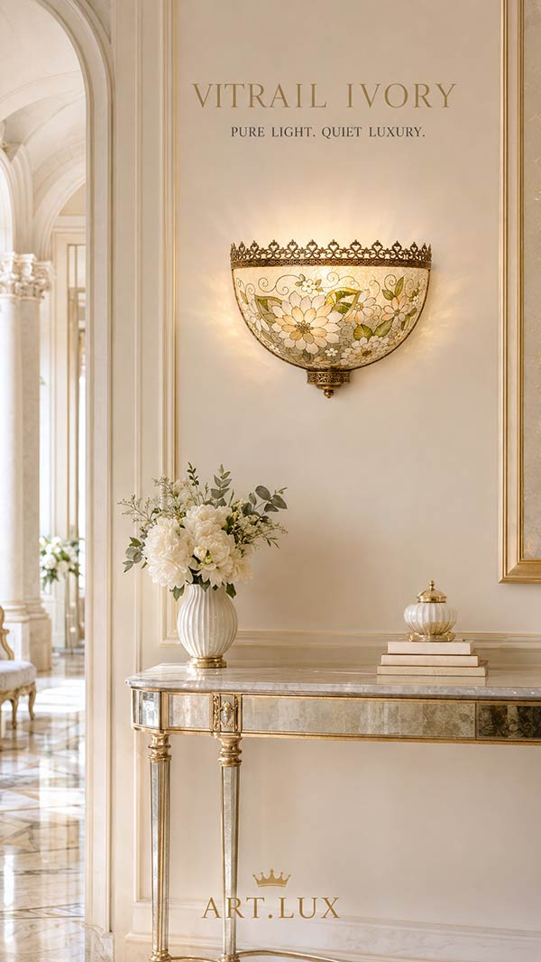 چراغ دیواری کلاسیک ART.LUX مناسب پروژههای معماری و طراحی داخلی چراغ دیواری کلاسیک ART.LUX مناسب پروژههای معماری و طراحی داخلی