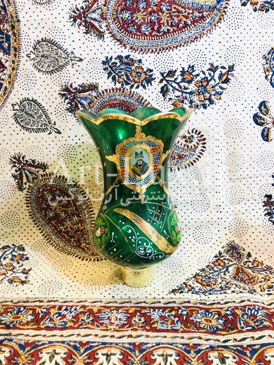 حباب سبز شمعدان شاه عباسی