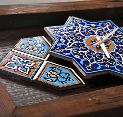 ساعت چوبي سنتی