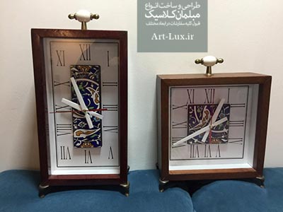 فروش ساعت رومیزی مستطیل