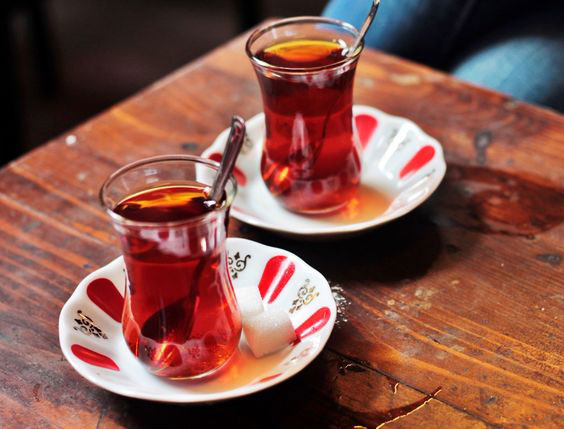 استکان نعلبکی دهه 40