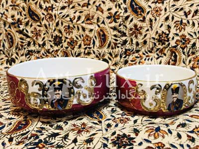 خرید پیاله ماست خوری سرامیکی شاه عباسی