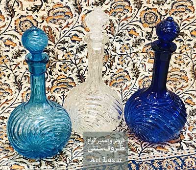 بطری شیشه ای طرح پیچ