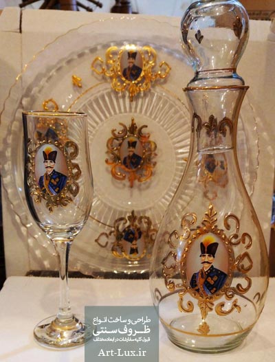 سرویس جام و گیلاس سنتی شاه عباسی