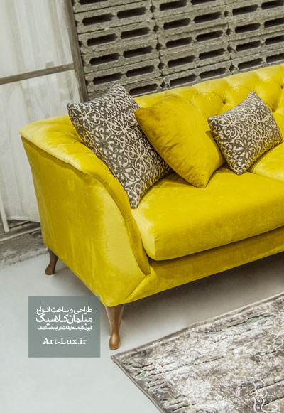 مبل راحتی با شکل ال