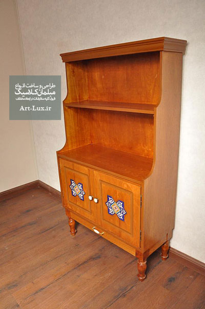 مدل کتابخانه ایستاده