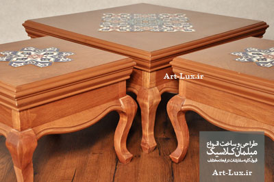 میز کنار مبلی سنتی