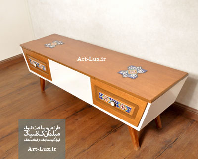 میز تلویزیون چوب راش