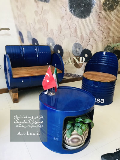 مبل مدل بشکه
