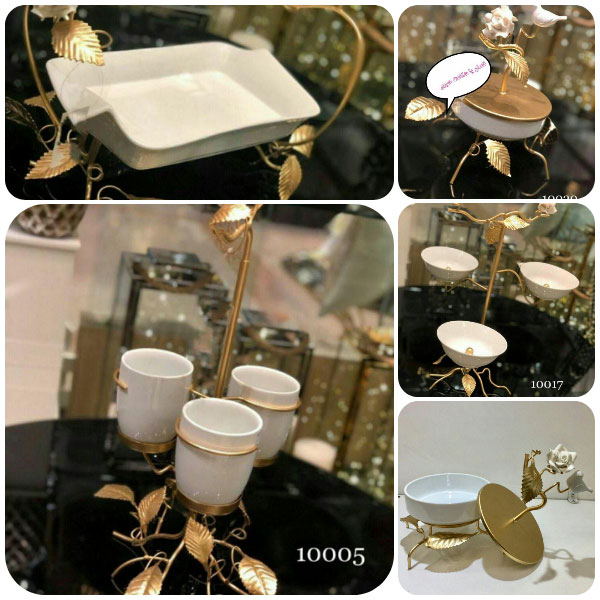 خرید ظروف سرامیکی گلدار 