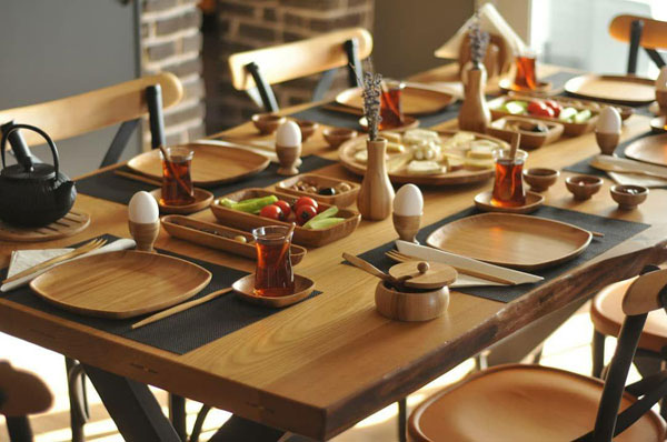 خرید ست صبحانه خوری بامبو