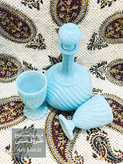خرید ظروف بارفتن فیروزه ای
