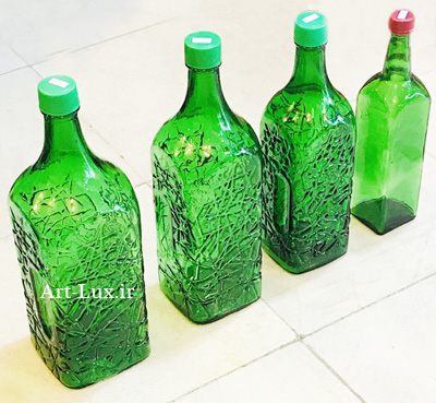 خرید بطری رنگی دکوری