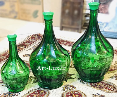 خرید بطري رنگي قدیمی