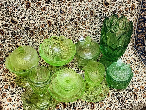 خرید بلور سبز قدیمی