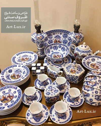 سرویس بلور چینی قدیمی