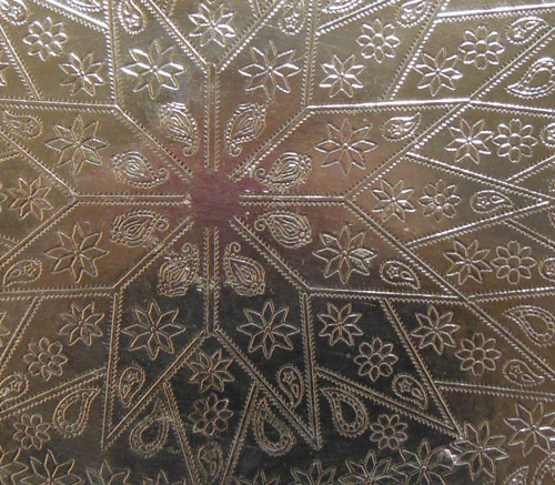 سینی مسی بیضی شکل کرمان