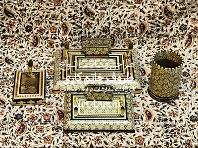 خرید ست رومیزی مدیریتی خاتم کاری