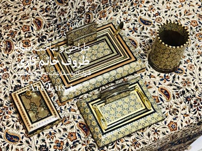 خرید ست رومیزی اداری خاتم کاری