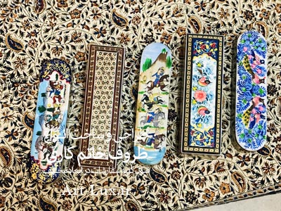 خرید جا قلمی رومیزی خاتم کاری