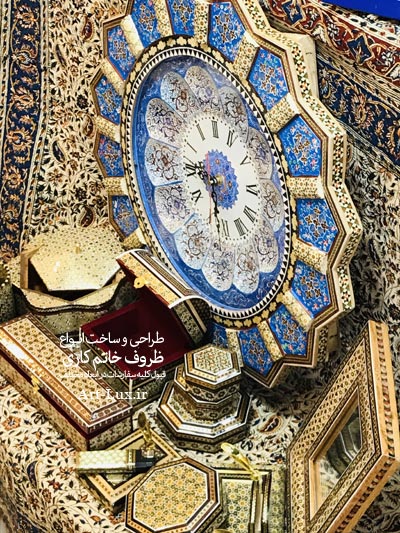 سرویس جهیزیه خاتم کاری شده