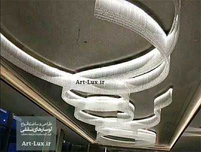 عکس لوستر سقفي پاساژی