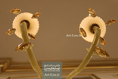 دیوارکوب کریستالی لوکس