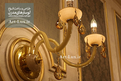 فروش دیوارکوب کریستالی کلاسیک