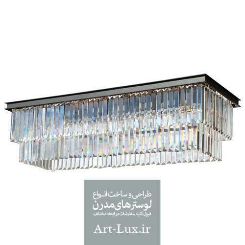 قیمت لوستر رینگی مستطیلی