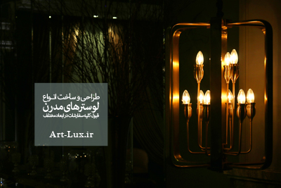 لوستر جلوی آسانسور
