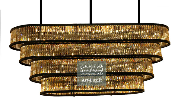 لوسترهای بزرگ برای بالای رسپشن