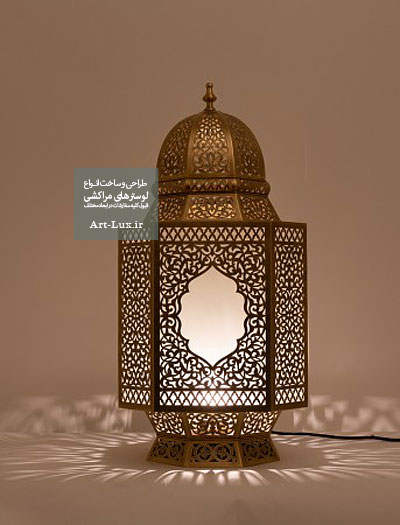 چراغ مشبک فلزی