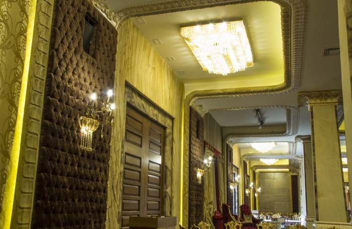 طراحی لوستر بزرگ
