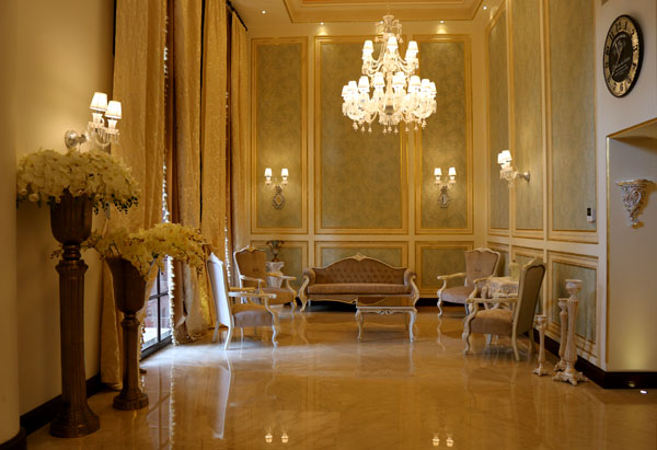 مدل لوستر لابی