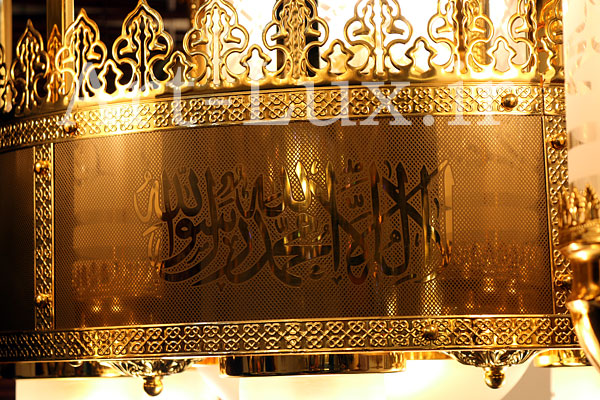 عکس لوستر مساجد دبی
