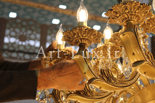 فروش لوستر بزرگ مسجد