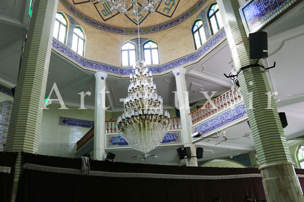 لوستر بزرگ مسجدی