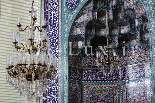 طراحی لوستر مسجدی