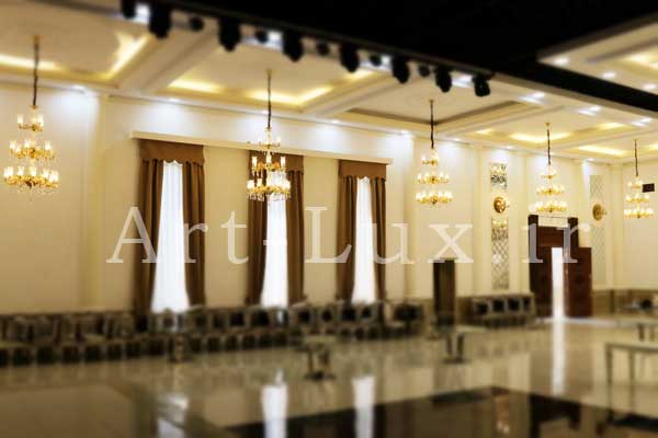 عکس سقف تالار پذیرایی