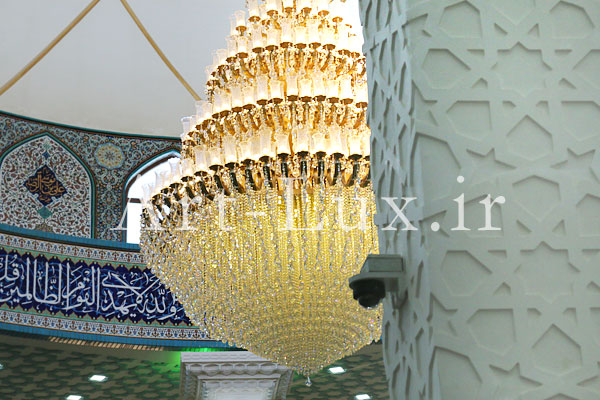 طراحی لوستر برای مسجد